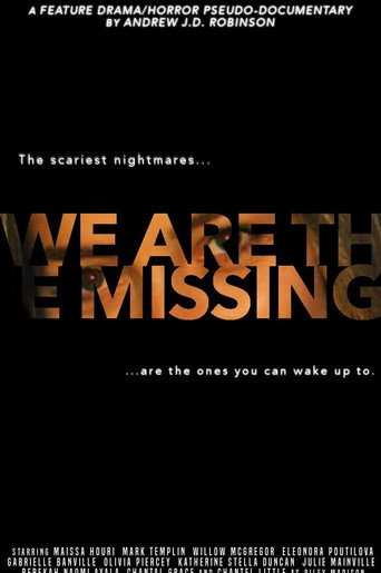 Póster de We Are The Missing