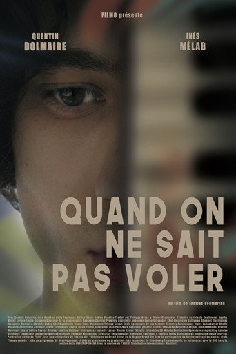 Póster de Quand on ne sait pas voler
