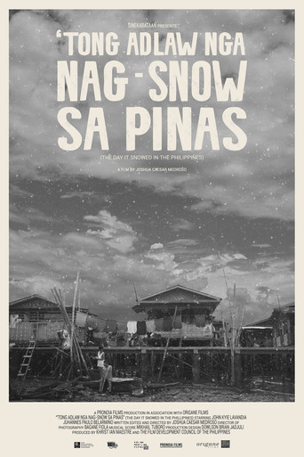 Póster de 'Tong Adlaw nga Nag-snow sa Pinas
