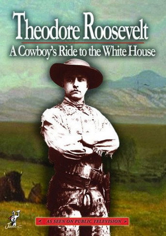 Póster de Theodore Roosevelt a Cowboys Ride to the White House