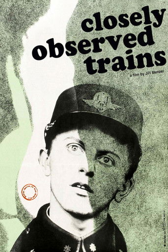 Póster de Ostře sledované vlaky