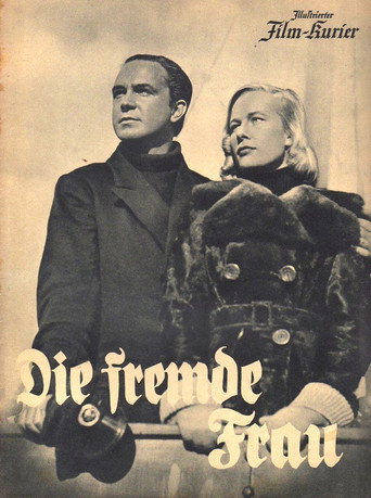 Póster de Die fremde Frau