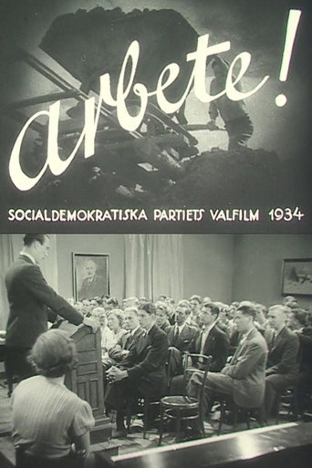 Póster de Arbete!