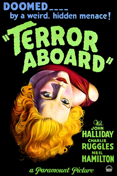 Póster de Terror Aboard