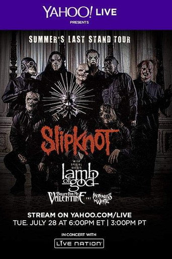 Póster de Slipknot - Live at DTE Energy Music Theatre 2015