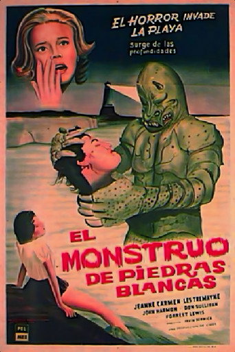 Póster de El monstruo de Piedras Blancas