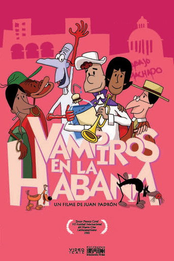 Póster de ¡Vampiros En La Habana!