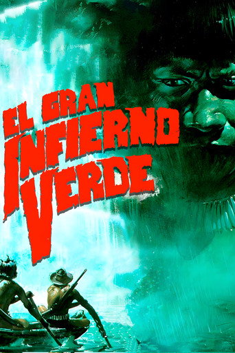 Póster de Holocausto Canibal 2: Infierno verde