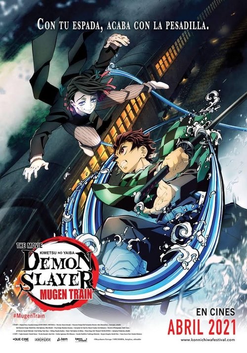Póster de Demon Slayer: Mugen Train La película