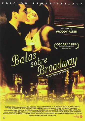 Póster de Balas sobre Nueva York
