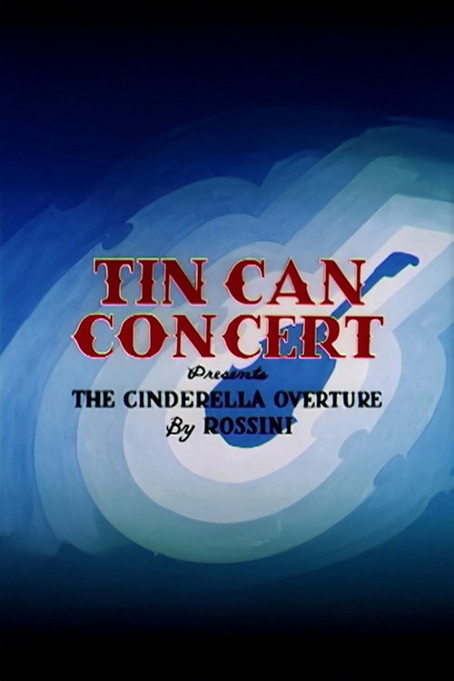 Póster de Tin Can Concert