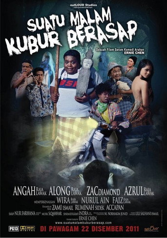 Póster de Suatu Malam Kubur Berasap