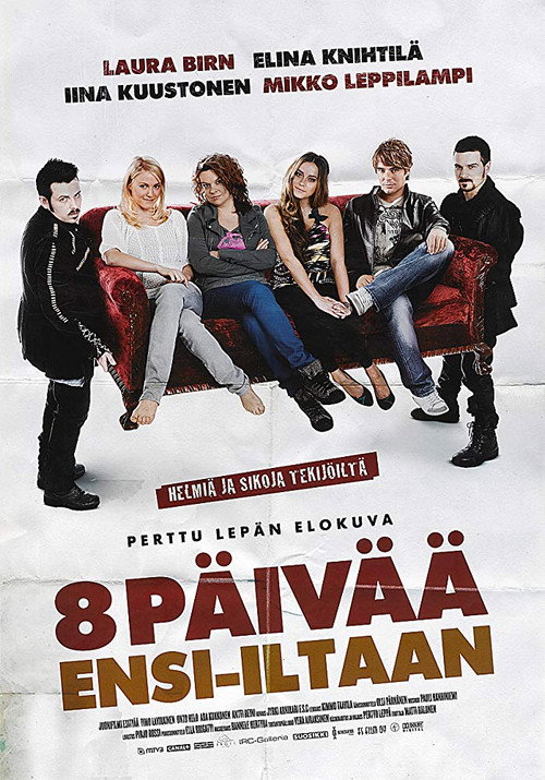 Póster de 8 päivää ensi-iltaan