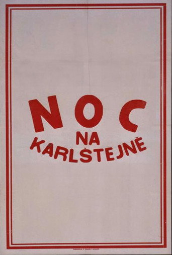 Póster de Noc na Karlštejně