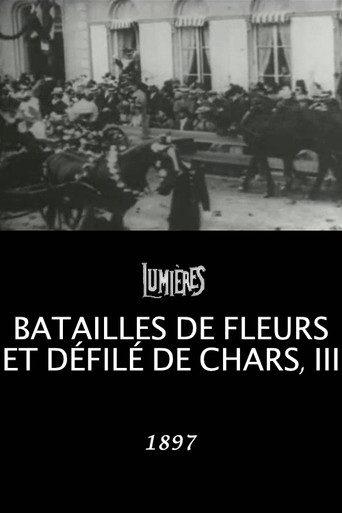 Póster de Bataille de fleurs et défilé de chars, III
