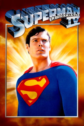 Póster de Superman IV: En busca de la paz