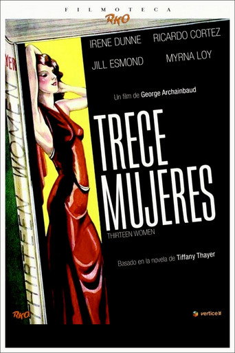 Póster de Thirteen Women
