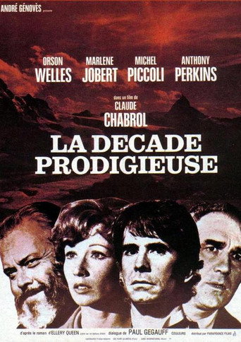 Póster de La Décade prodigieuse