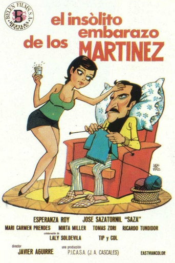 Póster de El insólito embarazo de los Martínez