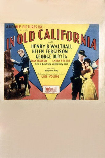 Póster de In Old California