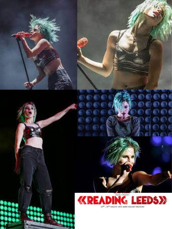 Póster de Paramore - Reading Festival 2014