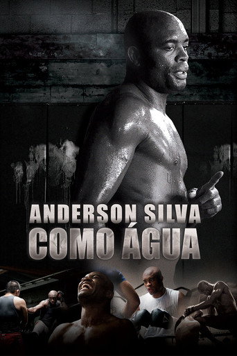Póster de Anderson Silva: como el agua