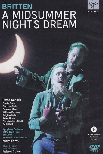 Póster de Benjamin Britten - A Midsummer Night's Dream