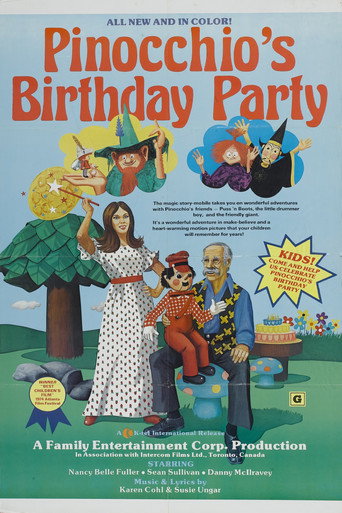 Póster de Pinocchio’s Birthday Party