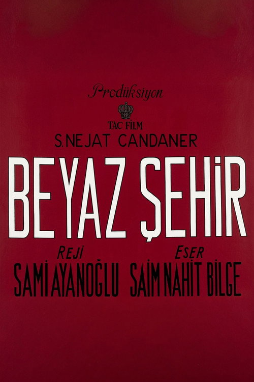 Póster de Beyaz Şehir