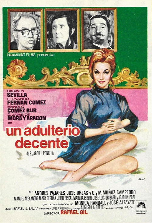 Póster de Un adulterio decente