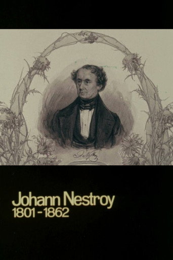 Póster de Johann Nestroy 1801-1862