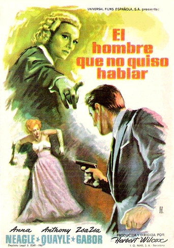 Póster de The Man Who Wouldn't Talk
