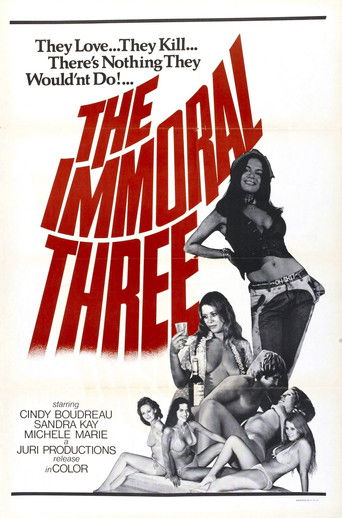 Póster de The Immoral Three