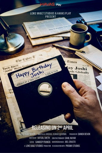 Póster de Happy Birthday Joshi