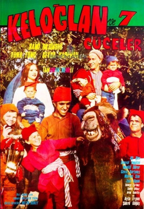 Póster de Keloğlan ve Yedi Cüceler