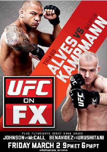 Póster de UFC on FX 2: Alves vs. Kampmann