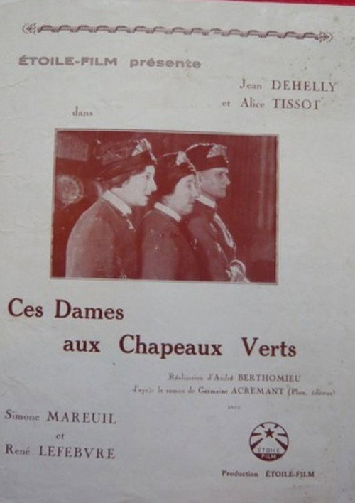 Póster de Ces dames aux chapeaux verts