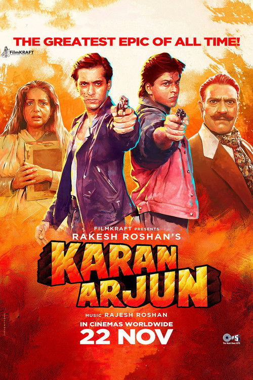 Póster de कारन अर्जुन