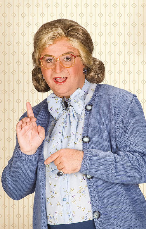 Póster de Mrs DOUBTFIRE - Μάρκος Σεφερλής