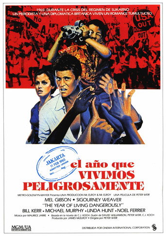 Póster de El año que vivimos en peligro