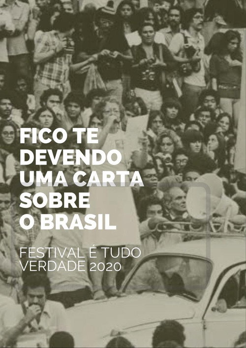 Póster de Fico Te Devendo uma Carta Sobre o Brasil