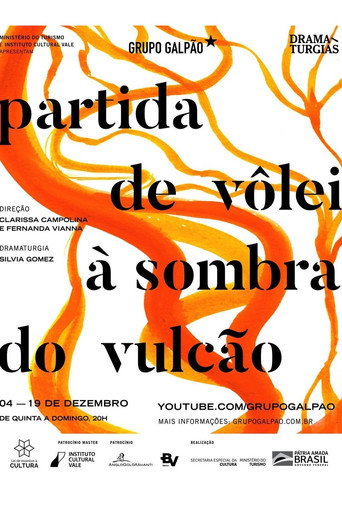 Póster de Partida de Vôlei à Sombra do Vulcão