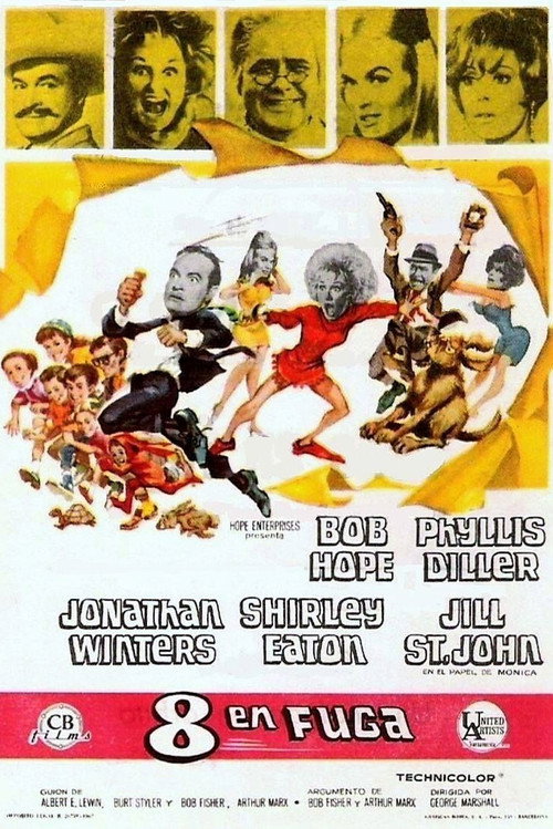Póster de Eight on the Lam