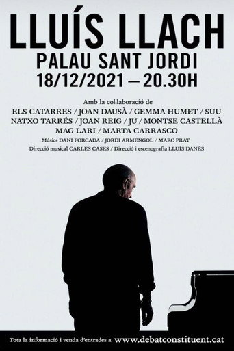 Póster de Concert Lluís Llach
