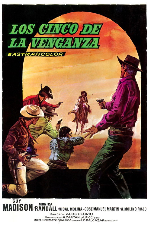 Póster de Los 5 de la venganza