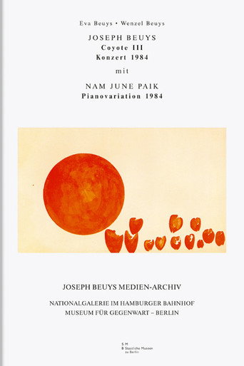 Póster de Joseph Beuys - Coyote III