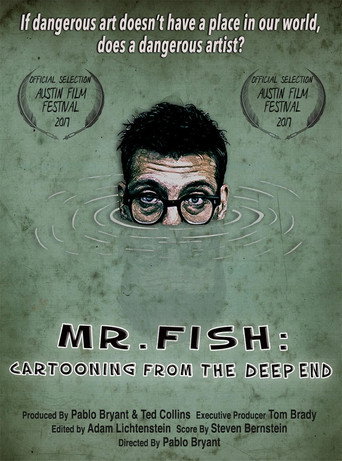 Póster de Mr. Fish: Cartooning from the Deep End
