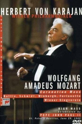 Póster de Karajan: Mozart - Coronation Mass
