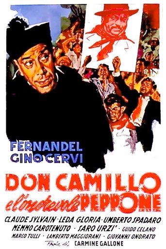 Póster de Don Camillo e l'onorevole Peppone