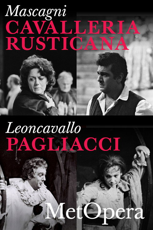 Póster de Cavalleria Rusticana/Pagliacci